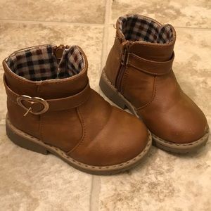 Baby girl ankle boots infant girl tan